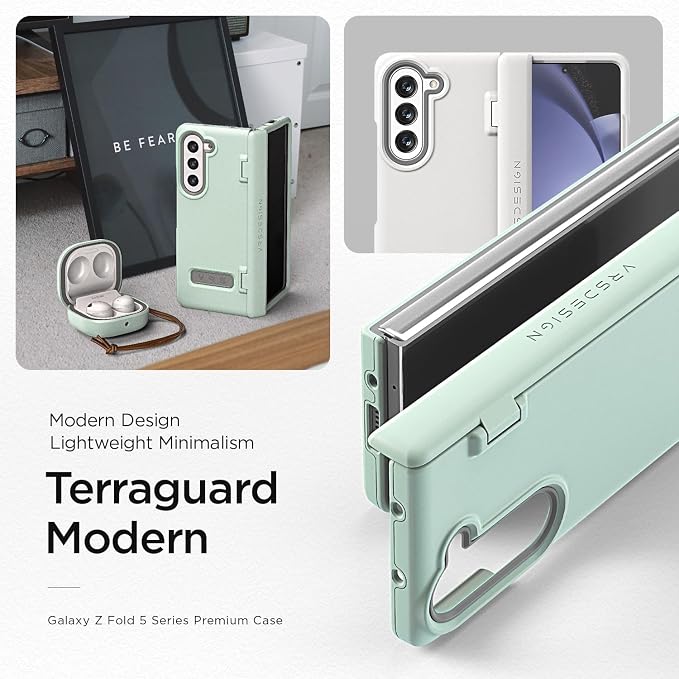 VRS DESIGN Phone Case for Galaxy Z Fold 5 5G, Premium Modern Neat Style Case - Image 4