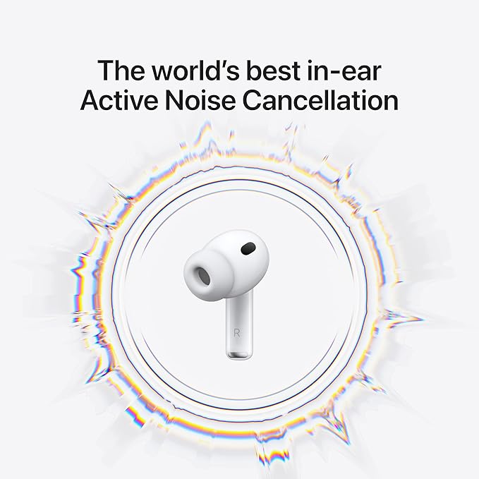 Apple AirPods Pro 3 Wireless Earbuds, Active Noise Cancellation, Live - Image 2