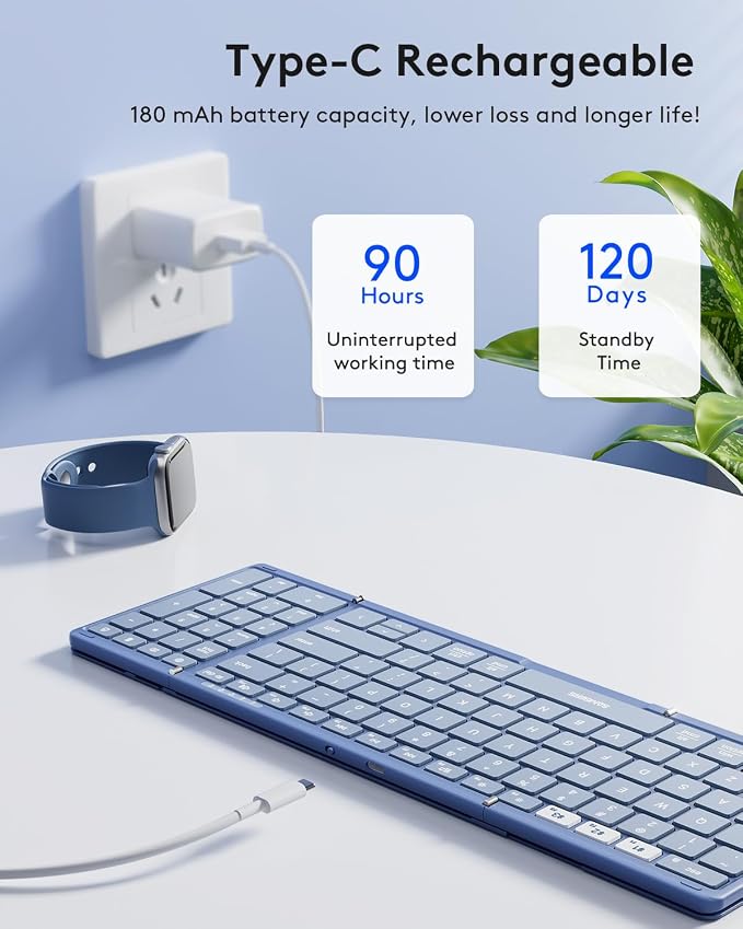 Samsers Foldable Bluetooth Keyboard - Image 5