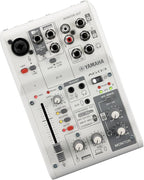 Yamaha AG03MK2 White 6-Channel Live Streaming Loopback Mixer/USB Interface - Image 4