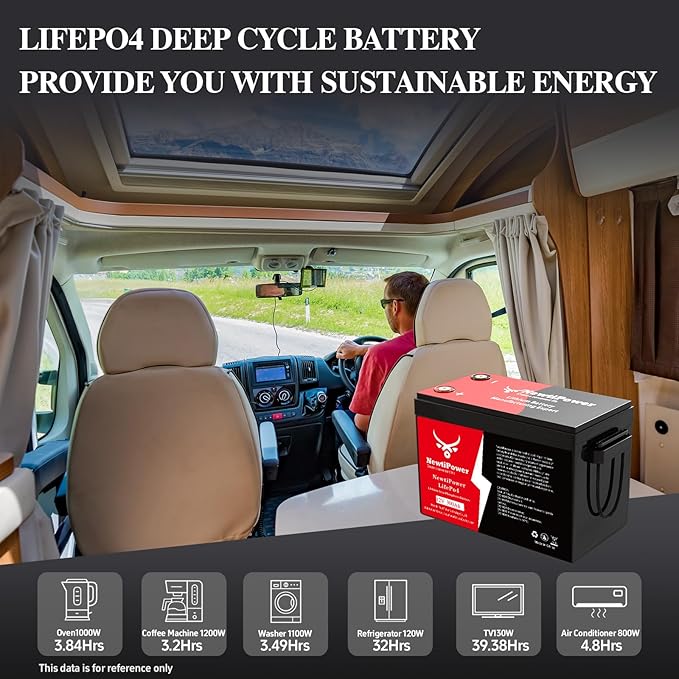 12V 300Ah Golf Cart Lithium LiFePO4 Battery - Image 6