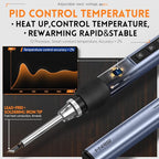 FNIRSI Soldering Iron Kit, DC/PD Mini Digital Soldering Iron, 180-780℉ Fast - Image 5