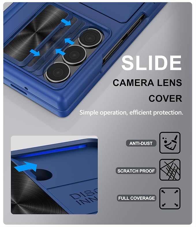 for Samsung Galaxy Z Fold 6 Wallet Case & S Pen Holder & Hinge Protection & - Image 4