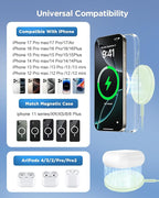 Magnetic Wireless Charger Fast Charge Strong Magnet Charging Pad - Image 3