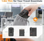 TESSAN Universal Travel Adapter, 65W International Power Adapter - Image 7