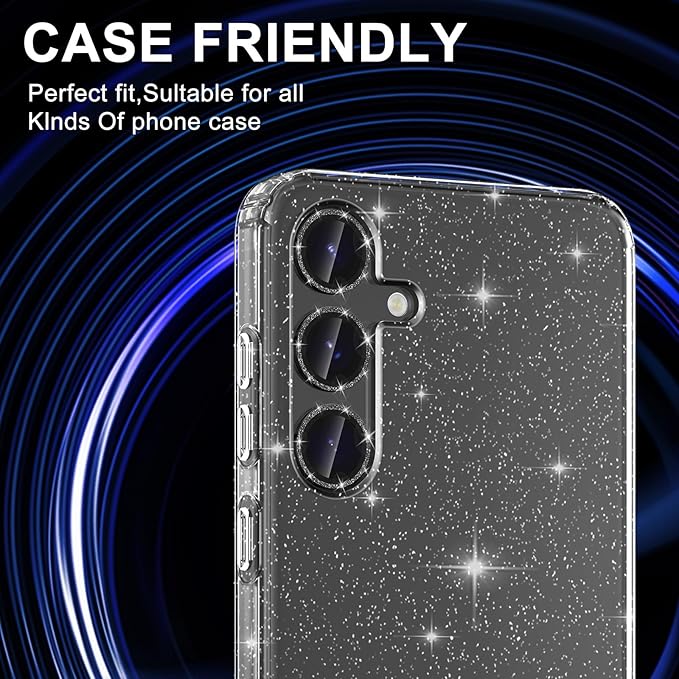 for Samsung Galaxy S25 Plus Camera Lens Protector, Individual Metal Ring - Image 5