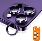 Camera Lens Protector for iPhone 16 Pro Max/16 Pro/15 Pro Max/15 Pro/14 Pro by WumigooProducts