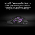 ASUS ROG Spatha X Wireless Gaming Mouse - Image 4