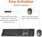 Amazon Basics Ultra Premium Wireless Keyboard and Mouse Combo - Image 5