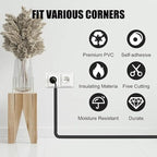 Self-Adhesive Cable Hider, Flexible Wire Cover Cable Raceway - Image 4