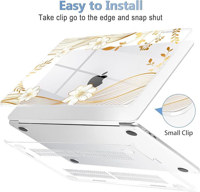 Mektron Compatible with M4 MacBook Air 15 inch Case 2025 A3241 2024 2023 M3 - Image 5