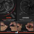 A-Premium 12'' 12 inch Slim Fan Pull Universal Electric Radiator Cooling Fan - Image 5