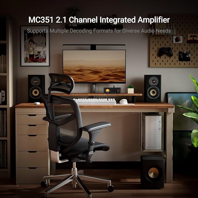 Fosi Audio MC351 2.1 Channel Integrated Amplifier - Image 2