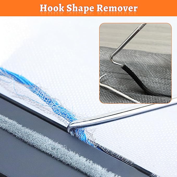 Screen Repair Tool, Window Roller, Spline Installer, 6 in 1 Window Installation - Image 3
