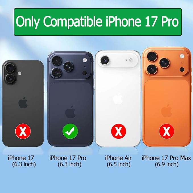 Battery Case for iPhone 17 Pro, 10000mAh Rechargeable Portable Charging Case - Image 2