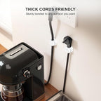 6 Pack Magnetic Cable Clip Organizer Cord Holder, Picozon Adhesive Cable - Image 4