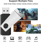 4GB USB Flash Drive 10 Pack, Wooolken USB 2.0 Thumb Drives - Image 6
