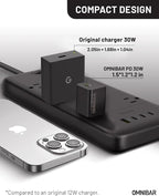 30W USB C Charger with 60W Type C Cable, GaN Fast Wall Charger Block, PD 3.0 - Image 4