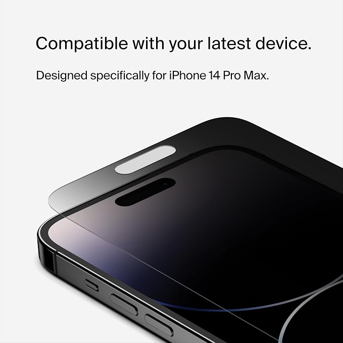 Belkin ScreenForce TemperedGlass Privacy Screen Protector - Image 4