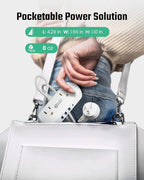 SUPERDANNY Power Strip with USB, Mini Desktop Charging Station with 2 - Image 8