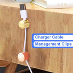 3 Sets Charger Holders for Cords, Adjustable Cable Anchor Holders, Adhesive - Image 5