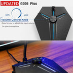 CMTECK Computer Microphone, G006Plus USB Desktop Condenser PC Laptop Mic - Image 5
