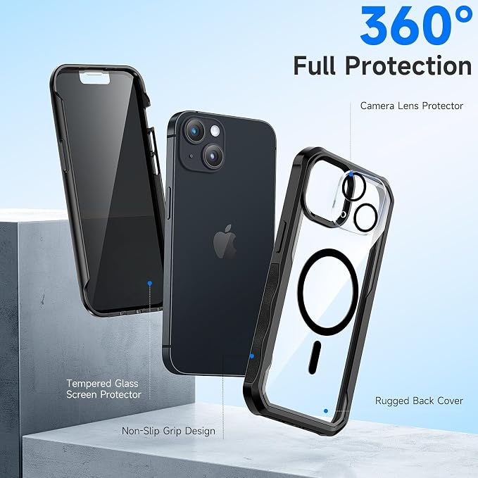 seacosmo for iPhone 14 Plus Case, Full Body Bumper - Image 3