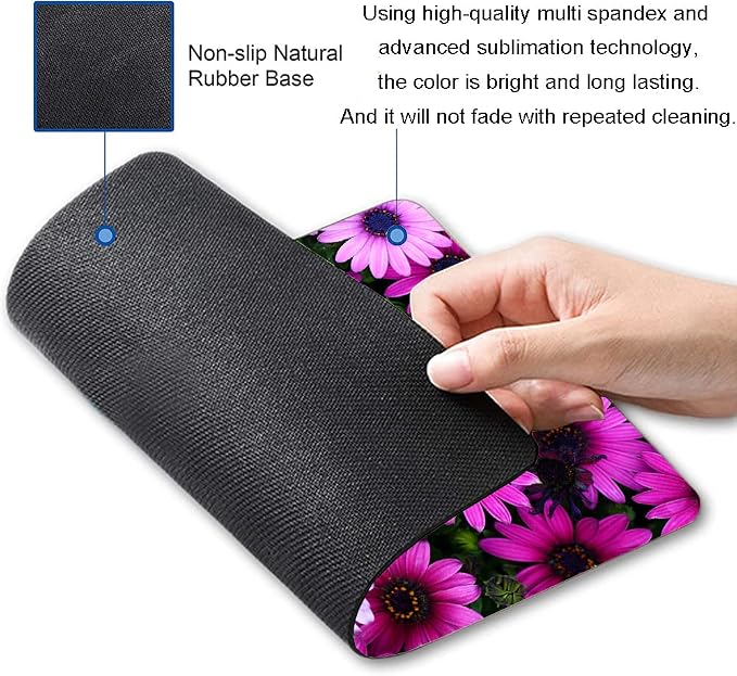 Mouse Pad, Premium-Textured Mouse Mat, Non-Slip Rubber Base Mousepad - Image 2