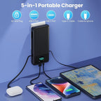 Portable Charger 33800mAh USB C Power Bank - Image 3