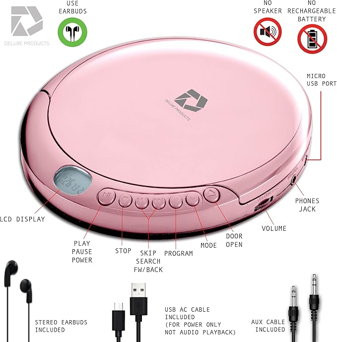 Deluxe Products CD Player Portable - Image 7