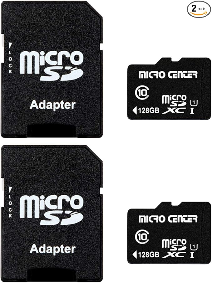 INLAND Micro Center 128GB Class 10 MicroSDXC Flash Memory Card by INLAND