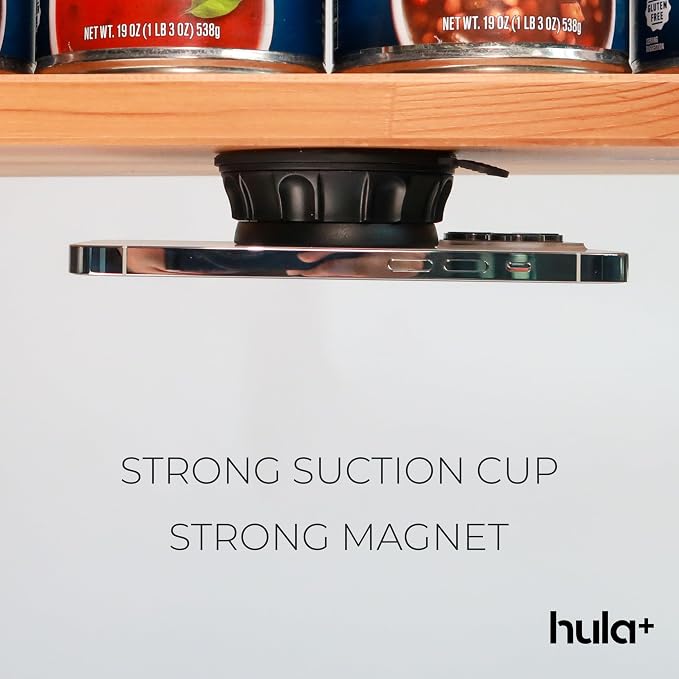 hula+ MagSafe Phone Holder Portable Mount, Reusable Stand - Image 3