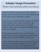 Universal Travel Adapter, International Travel Plug Adapter - Image 8