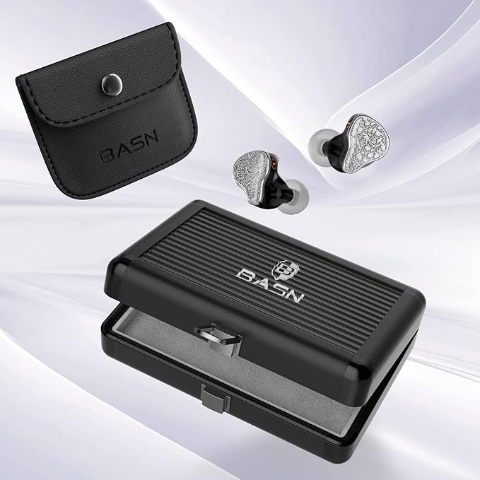 BASN Bmaster5 in Ear Monitors, 1DLC Diaphragm+4BA 5 Drivers IEM Earphones - Image 6