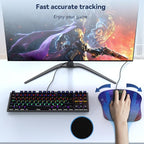 TECKNET 2 Pack Mouse Pad with Wrist Support, Ergonomic Gaming Mouse Pad Pain - Image 7