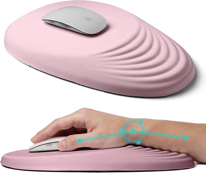 Ergonomic Mouse Pad with Wrist Rest Support, Mousepad Relief Carpal Tunnel Pain by LSLXDCLJ