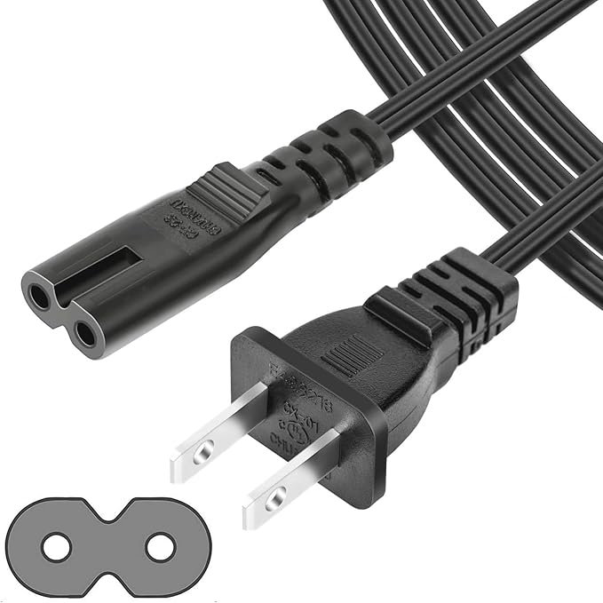 6FT Long Power Cable/Cord/Wire Compatible by PremiumCablesAccessories
