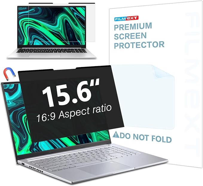 FILMEXT Magnetic Laptop privacy screen 15.6 inch by FILMEXT