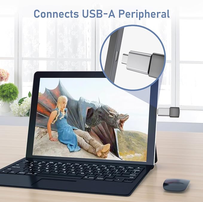 Basesailor USB C to USB Adapter 3Pack, USBC Male to USBA 3.0 Female Adapter - Image 5