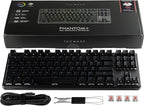 TECWARE Phantom+ 87 Key Mechanical Gaming Keyboard, RGB led, TKL 75% Keyboard - Image 8