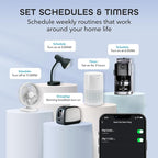 Geeni Dot Smart Plug with 2.4GHz WiFi Connectivity – 1-Pack Compact, - Image 7