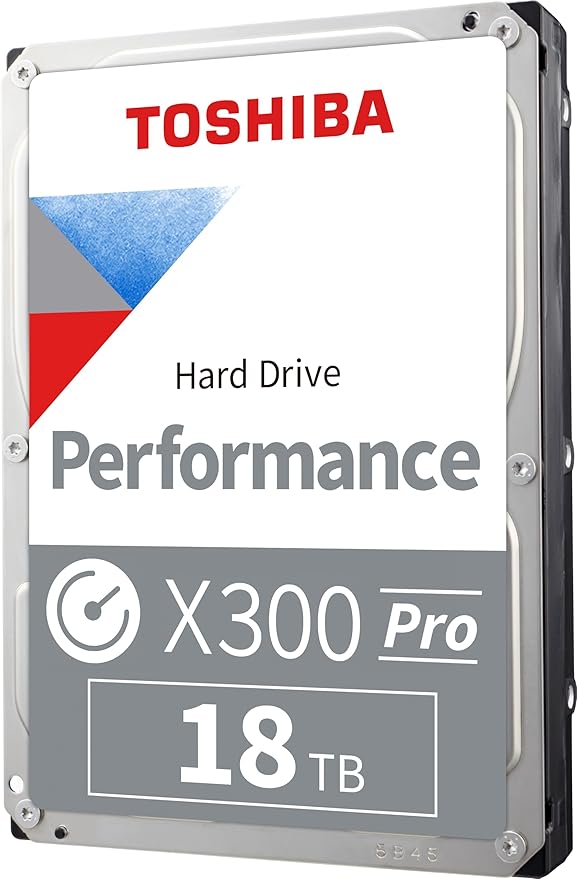 Toshiba X300 PRO 18TB High Workload Performance by Toshiba