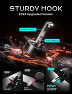 CHGeek Wireless Car Charger, 15W Fast Charging Car Phone Holder Charger - Image 5