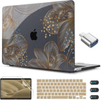 CISSOOK Gorgeous Flower Case for MacBook Air 13.6 inch M4 M3 M2 2025 2024 2022 by CISSOOK