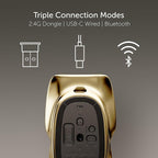 LUNAR ARTEFACTS Ambidextrous Rechargeable Bluetooth Wireless Computer Mouse - Image 5