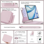 for iPad Air 13 inch Case with Keyboard, iPad Pro 12.9 Magic Keyboard, Springy - Image 3