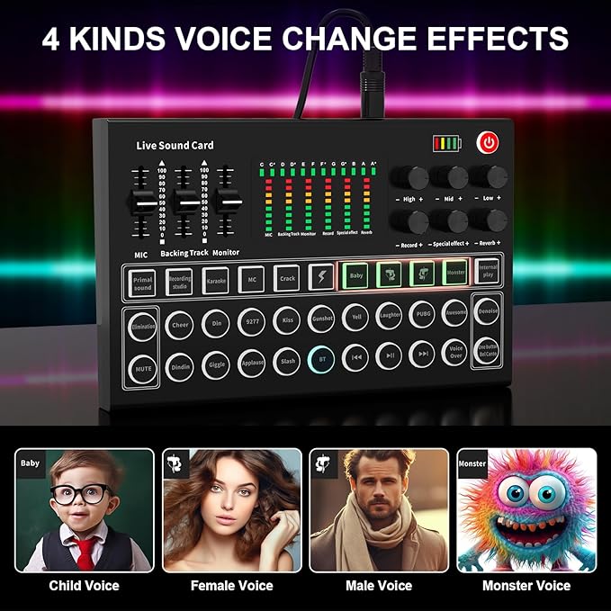 RHM M9 Podcast Equipment Bundle, All-in-One Starter Kit - Image 4