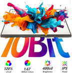 24” 2.5K 2560 * 1440 Portable Monitor 180Hz 120% sRGB USB-C HDMI Large Gaming - Image 5