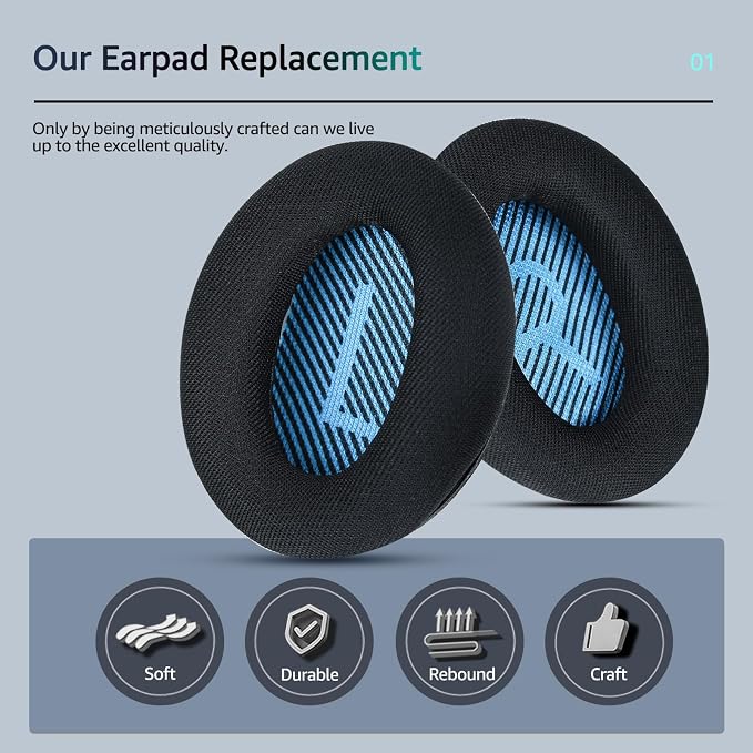 Fabric Comfort -Wzsipod Ear Pads - Image 4