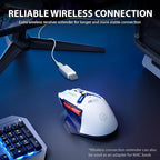 INPHIC IN9 Wireless Gaming Mouse, True Tri-Mode Bluetooth/Type-C Wired/2.4G - Image 4